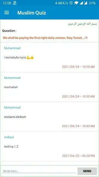 Play Muslim Quiz as an online game Muslim Quiz with UptoPlay