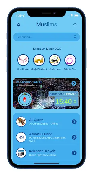 Play Muslims - Al-Quran Mobile as an online game Muslims - Al-Quran Mobile with UptoPlay