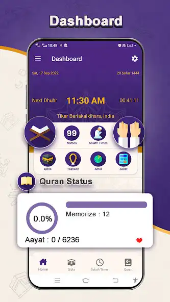 Play Muslim World:Quran Salaht More as an online game Muslim World:Quran Salaht More with UptoPlay