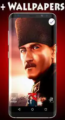Play Mustafa Kemal Ataturk Lock Screen  Wallpaper