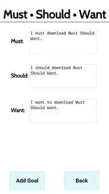 Play Must Should Want