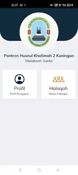 Play Mutabaah Santri HK 2 as an online game Mutabaah Santri HK 2 with UptoPlay