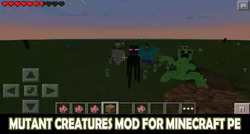 Play Mutant Creatures Mod for Minecraft PE 2021 as an online game Mutant Creatures Mod for Minecraft PE 2021 with UptoPlay