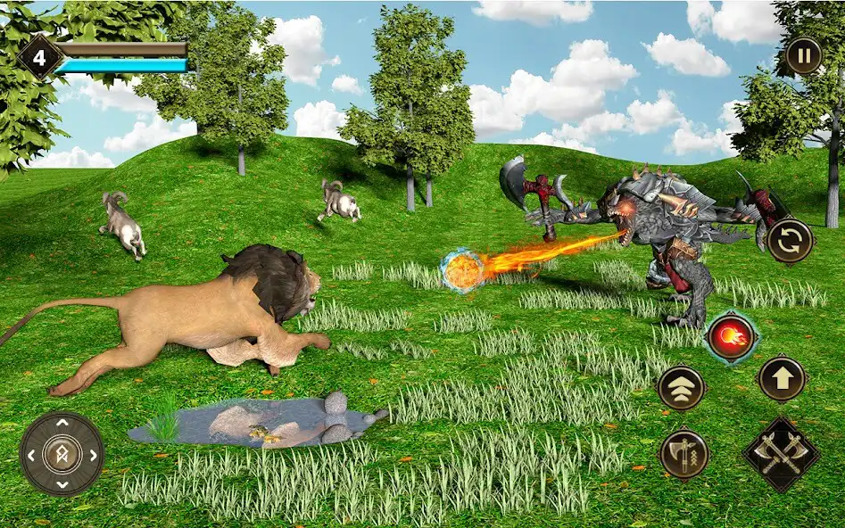 Play Mutant Komodo Reptile Lizard as an online game Mutant Komodo Reptile Lizard with UptoPlay