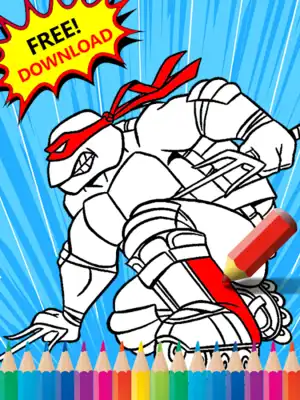 Play Mutant Ninjago Turtle Coloring