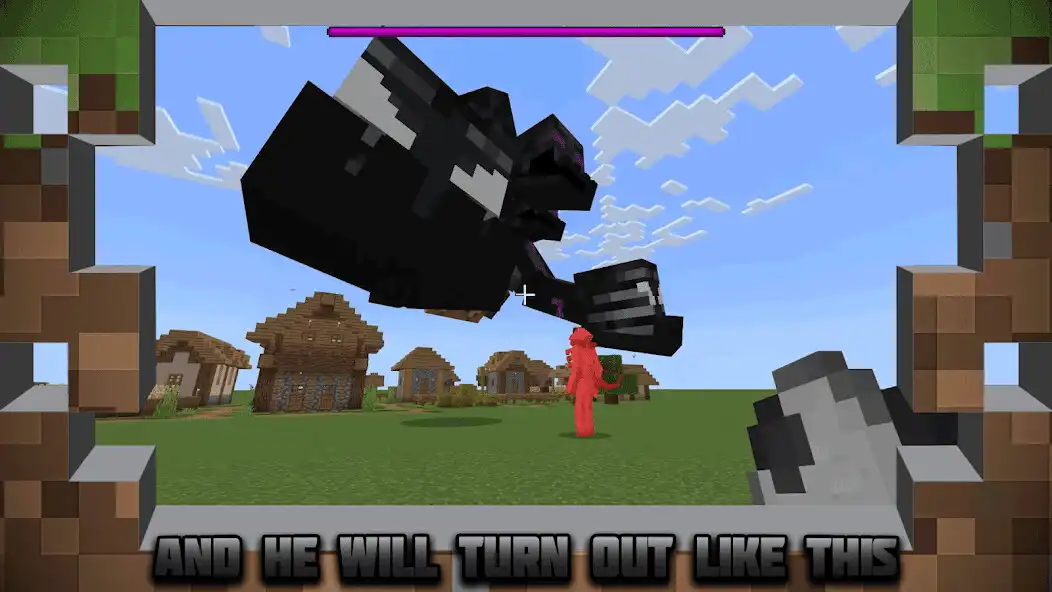 Play Mutant Wither mod for MCPE as an online game Mutant Wither mod for MCPE with UptoPlay