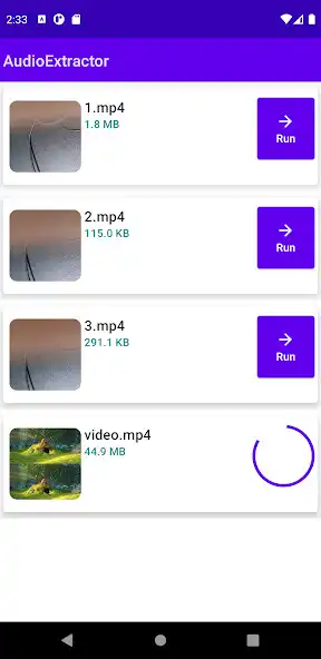 Play Mute Video/Extract Audio as an online game Mute Video/Extract Audio with UptoPlay