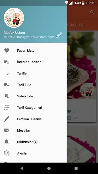 Play Mutfak Ustam - Yemek Tarifleri as an online game Mutfak Ustam - Yemek Tarifleri with UptoPlay