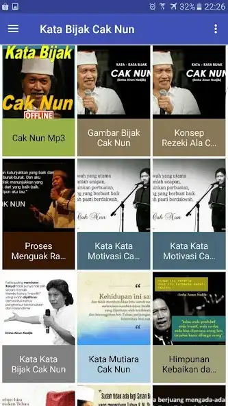 Play Mutiara Bijak Cak Nun  and enjoy Mutiara Bijak Cak Nun with UptoPlay