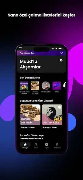 Play Muud: Müzik dinle  indir as an online game Muud: Müzik dinle  indir with UptoPlay