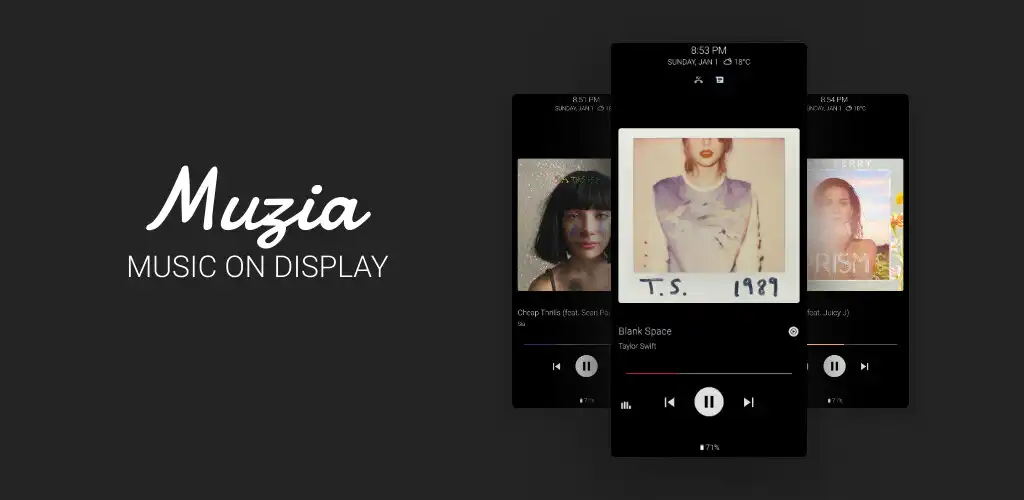 Play Muzia: Music on Display  and enjoy Muzia: Music on Display with UptoPlay