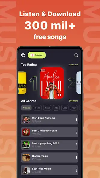 Play Muzik - Download music offline  and enjoy Muzik - Download music offline with UptoPlay