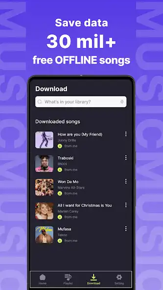 Play Muzik - Download music offline as an online game Muzik - Download music offline with UptoPlay