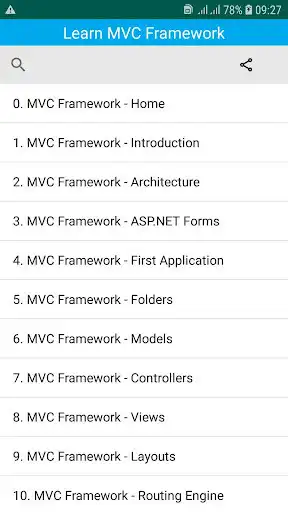Play MVC Framework Tutorial  and enjoy MVC Framework Tutorial with UptoPlay