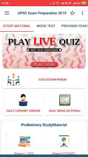 Play mVidhyarthi -  UPSC Exam Preparation  and enjoy mVidhyarthi -  UPSC Exam Preparation with UptoPlay