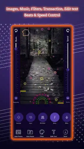 Play MVid - The Particles Video Maker as an online game MVid - The Particles Video Maker with UptoPlay