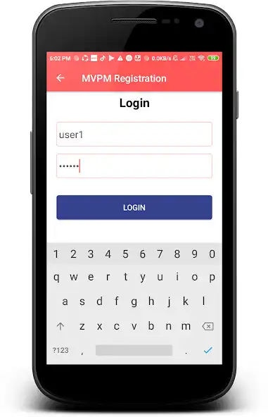 Play MVPM Registration App as an online game MVPM Registration App with UptoPlay