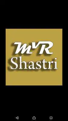 Play MVR SHASTRI