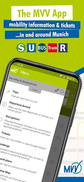 Play MVV-App – Munich Journey Planner  Mobile Tickets  and enjoy MVV-App – Munich Journey Planner  Mobile Tickets with UptoPlay