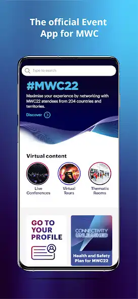Play MWC22 – Official GSMA App  and enjoy MWC22 – Official GSMA App with UptoPlay