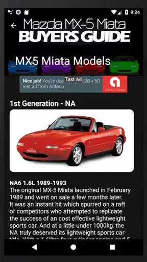 Play MX-5 Miata Buyers Guide