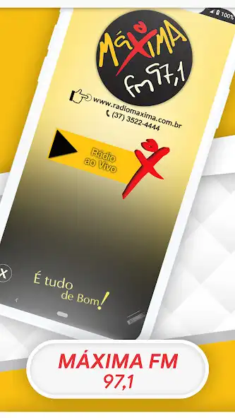 Play Máxima FM 97,1 as an online game Máxima FM 97,1 with UptoPlay