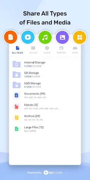 Play MX Share: File Share, Transfer as an online game MX Share: File Share, Transfer with UptoPlay