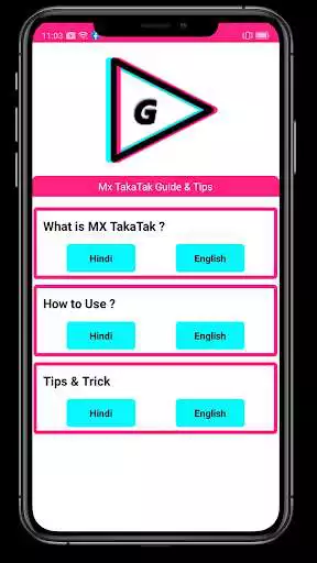Play MX TakaTak Guide For MX TakaTak Short video App as an online game MX TakaTak Guide For MX TakaTak Short video App with UptoPlay