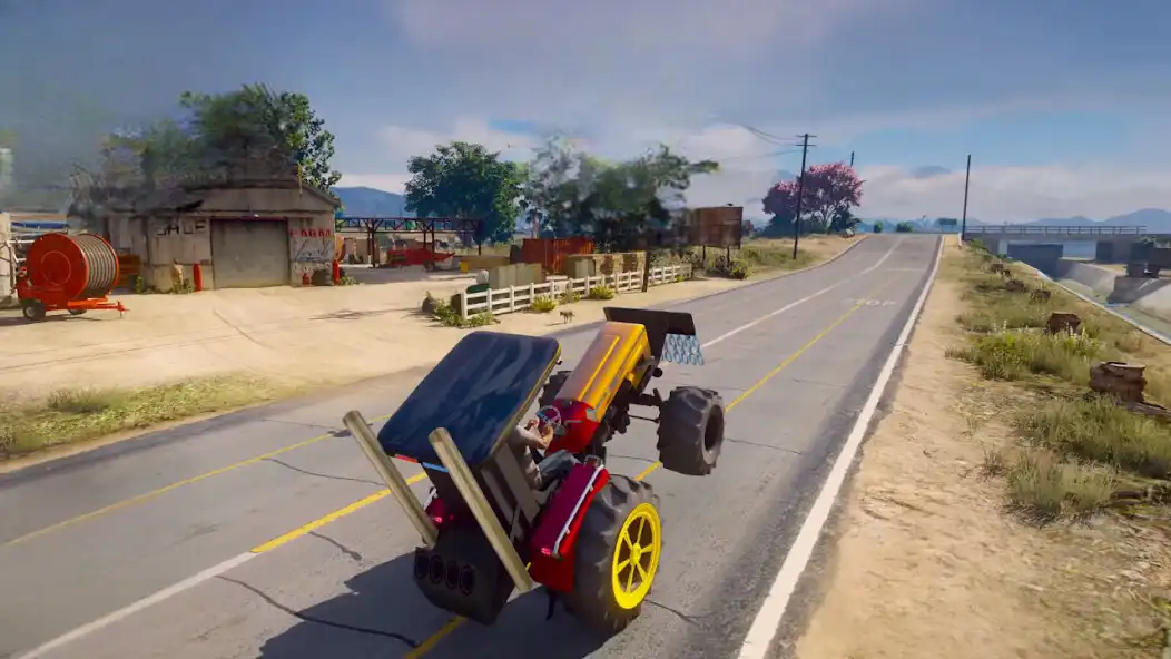 Play MX Wheelie Tractor Grau  and enjoy MX Wheelie Tractor Grau with UptoPlay