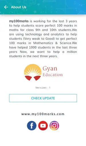 Play My100marks  and enjoy My100marks with UptoPlay