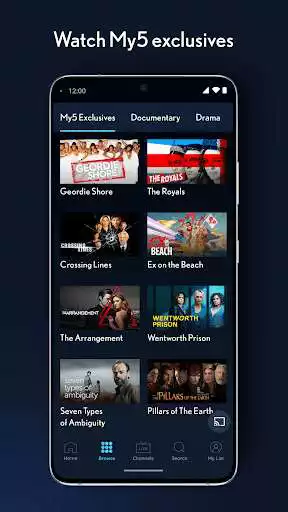 Play My5 - Channel 5 as an online game My5 - Channel 5 with UptoPlay