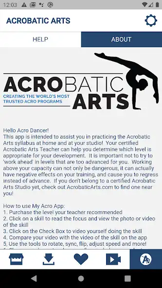 Play My Acro App as an online game My Acro App with UptoPlay