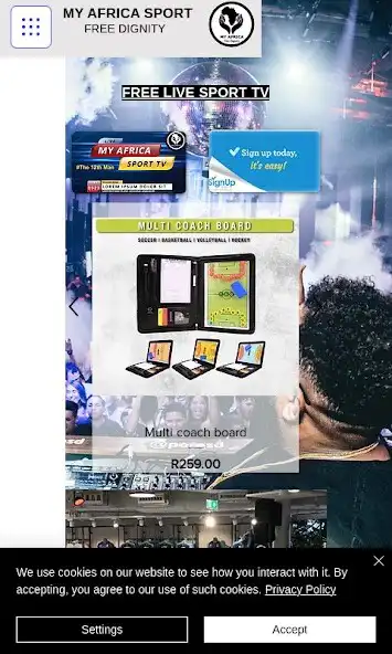 Play My Africa Sport  and enjoy My Africa Sport with UptoPlay