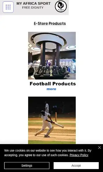 Play My Africa Sport as an online game My Africa Sport with UptoPlay