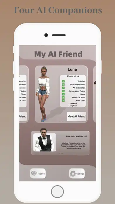Play My AI Friend - Virtual Chatbot as an online game My AI Friend - Virtual Chatbot with UptoPlay