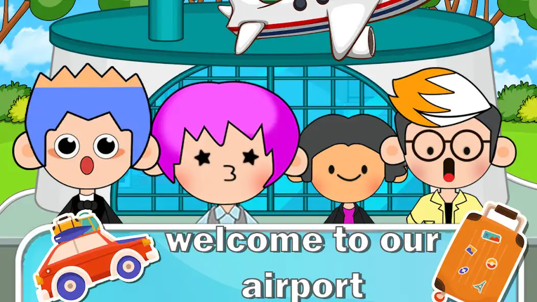 Play My Airport City : Pretend Town  and enjoy My Airport City : Pretend Town with UptoPlay