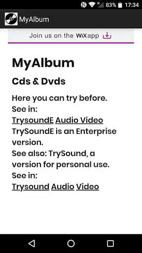 Play MyAlbum as an online game MyAlbum with UptoPlay