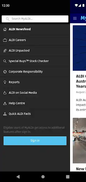 Play MyALDI as an online game MyALDI with UptoPlay