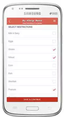 Play My Allergy Menus