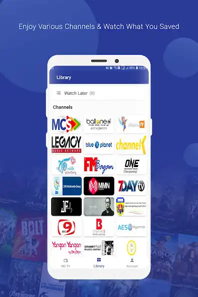 Play Myanmar Cast App as an online game Myanmar Cast App with UptoPlay