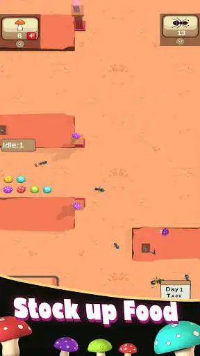 Play My Ant Games - Anthill Colony as an online game My Ant Games - Anthill Colony with UptoPlay