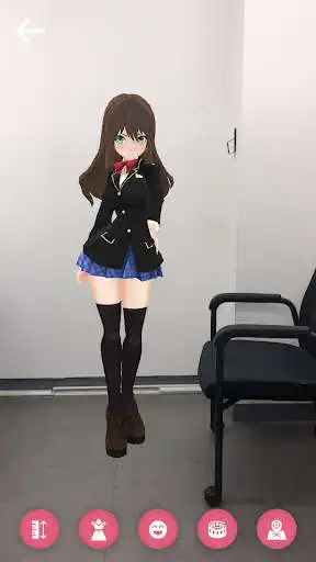 Play My AR Girlfriend! as an online game My AR Girlfriend! with UptoPlay