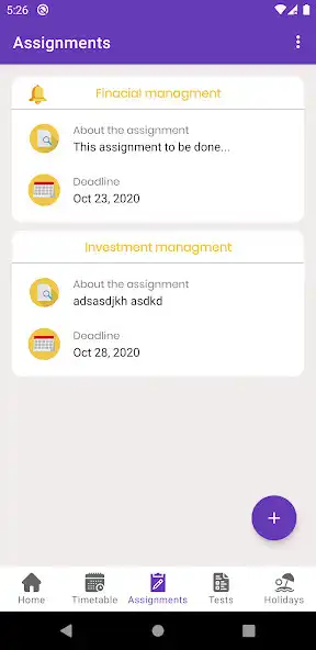 Play My Assistant App: Managing student timetables  and enjoy My Assistant App: Managing student timetables with UptoPlay