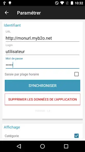 Play myB2O TimeSheet as an online game myB2O TimeSheet with UptoPlay