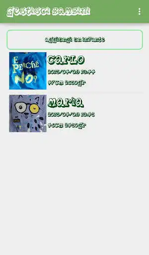 Play MyBabyLog as an online game MyBabyLog with UptoPlay
