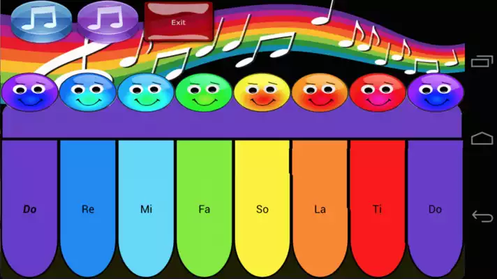 Play My Baby Rainbow Piano Lullaby