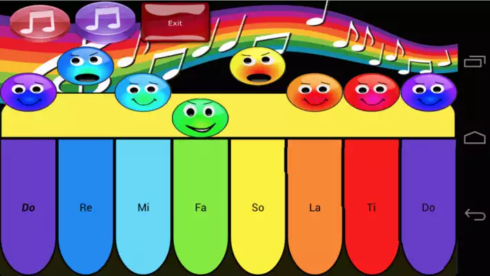Play My Baby Rainbow Piano Lullaby