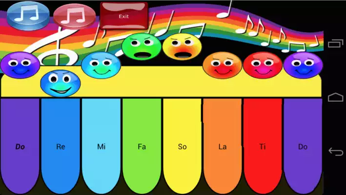Play My Baby Rainbow Piano Lullaby