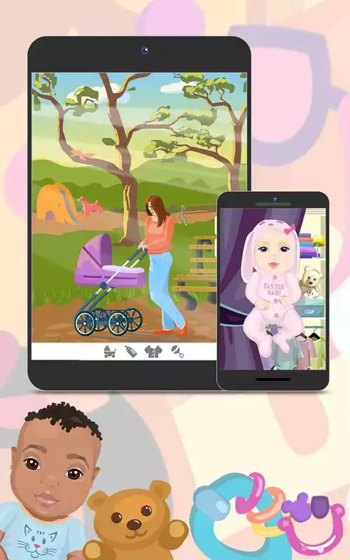 Play My Baby Sim - childcare game