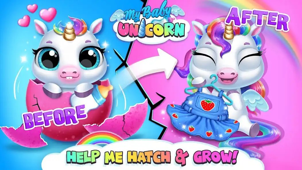 Play My Baby Unicorn - Pony Care  and enjoy My Baby Unicorn - Pony Care with UptoPlay